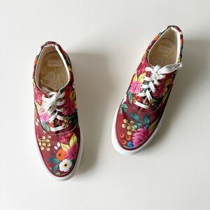 Keds Rifle Paper Co Anthropologie NWOB Anchor Vintage Blossoms Sneakers